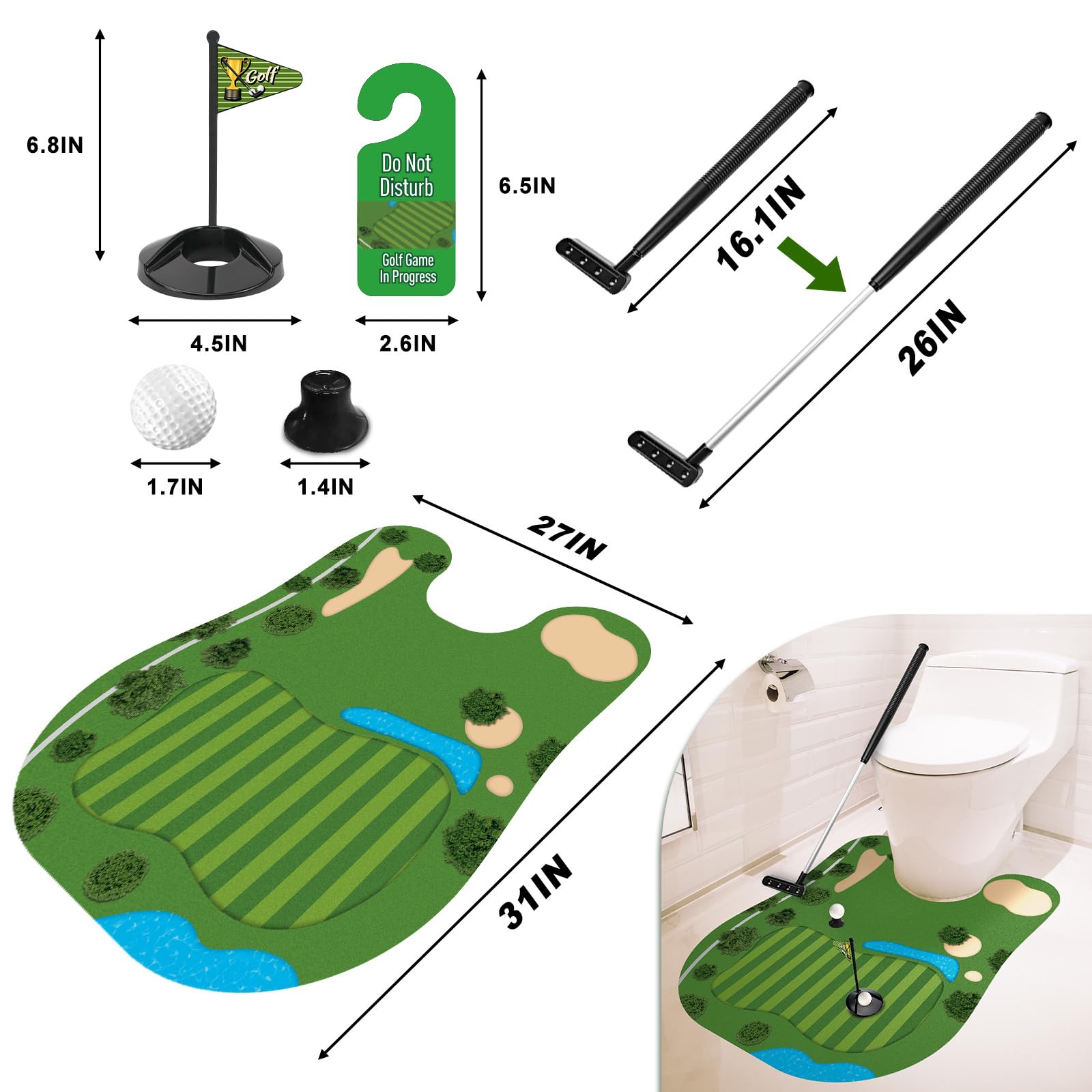 Dusor ball support accessory keeps balls steady during practice.