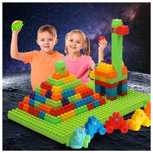 duvry 177pc block set box, ideal for gifting and quick classroom setup