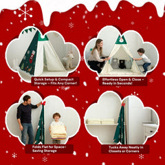 Duwenem Star Lights Tepee creates a gentle glow for evening stories