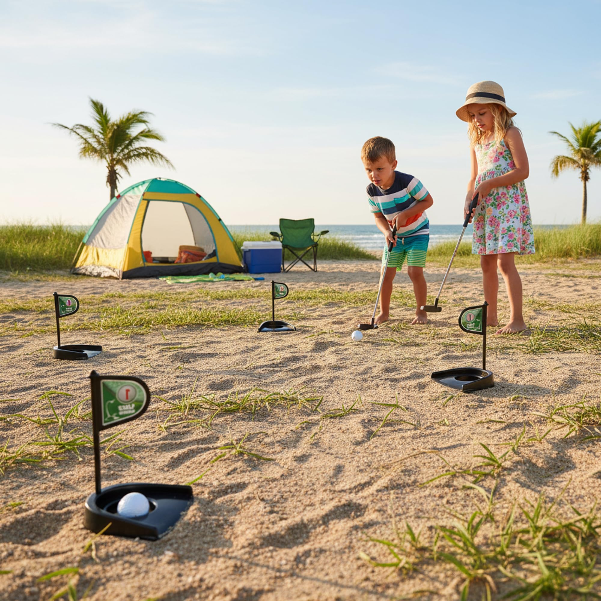 DUYOYU Golf Chipping Game putting cups for short game focus