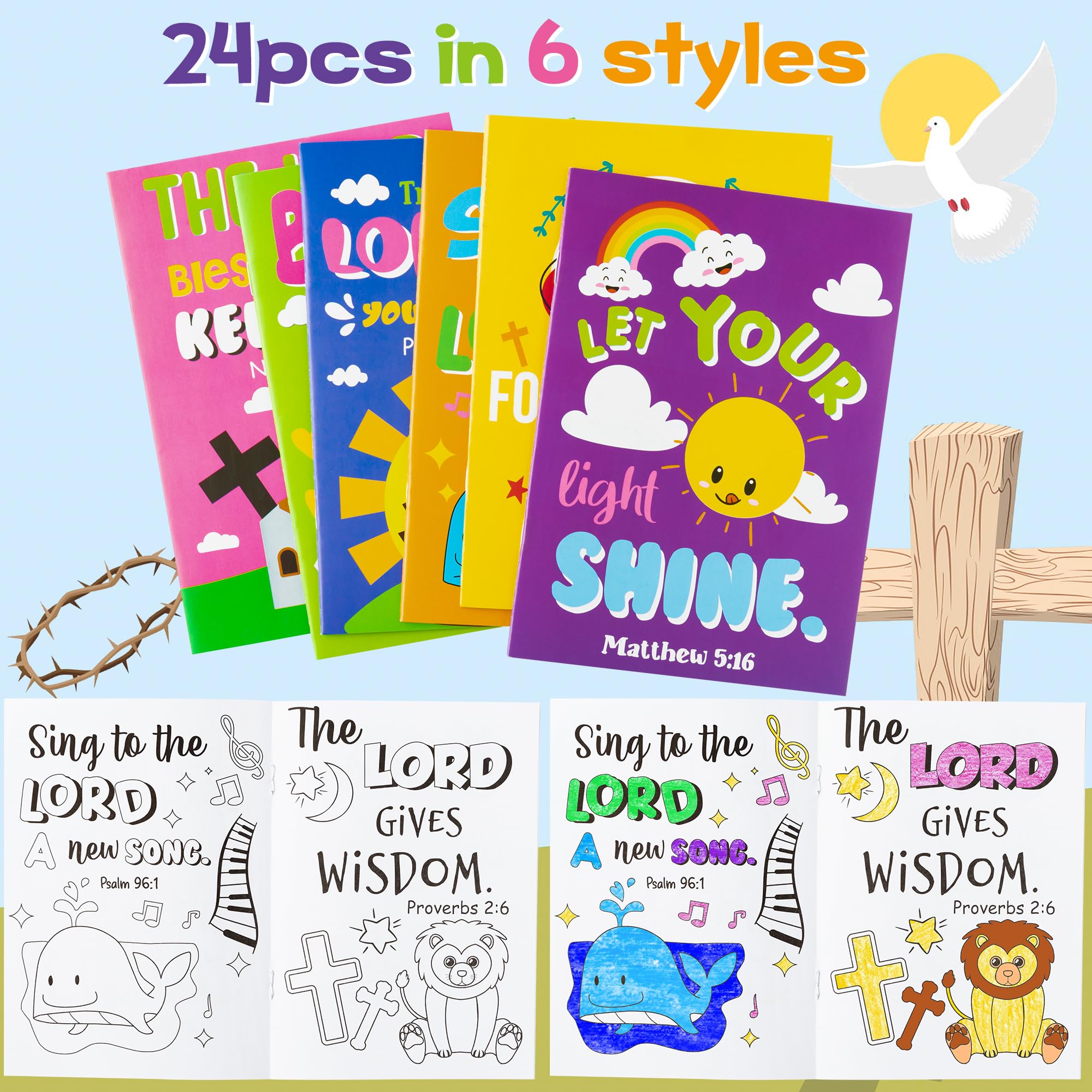 Dvbonike Bible coloring pages inner designs offering varied patterns for imaginative practice.