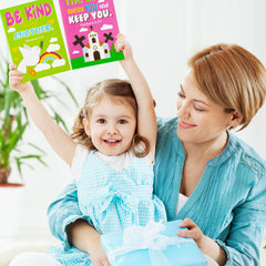 Kids relax and explore creativity through color with this religious-themed activity book.