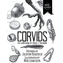 DVC Games Corvids bird card art fueling imagination