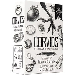 DVC Games Corvids card flip shows quick turns and reveals for a cozy night
