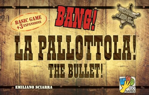 dV Giochi BANG! base game with three expansions included.