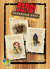 dV Giochi Bang Expansion Contents close-up with new cards and tokens for varied rounds