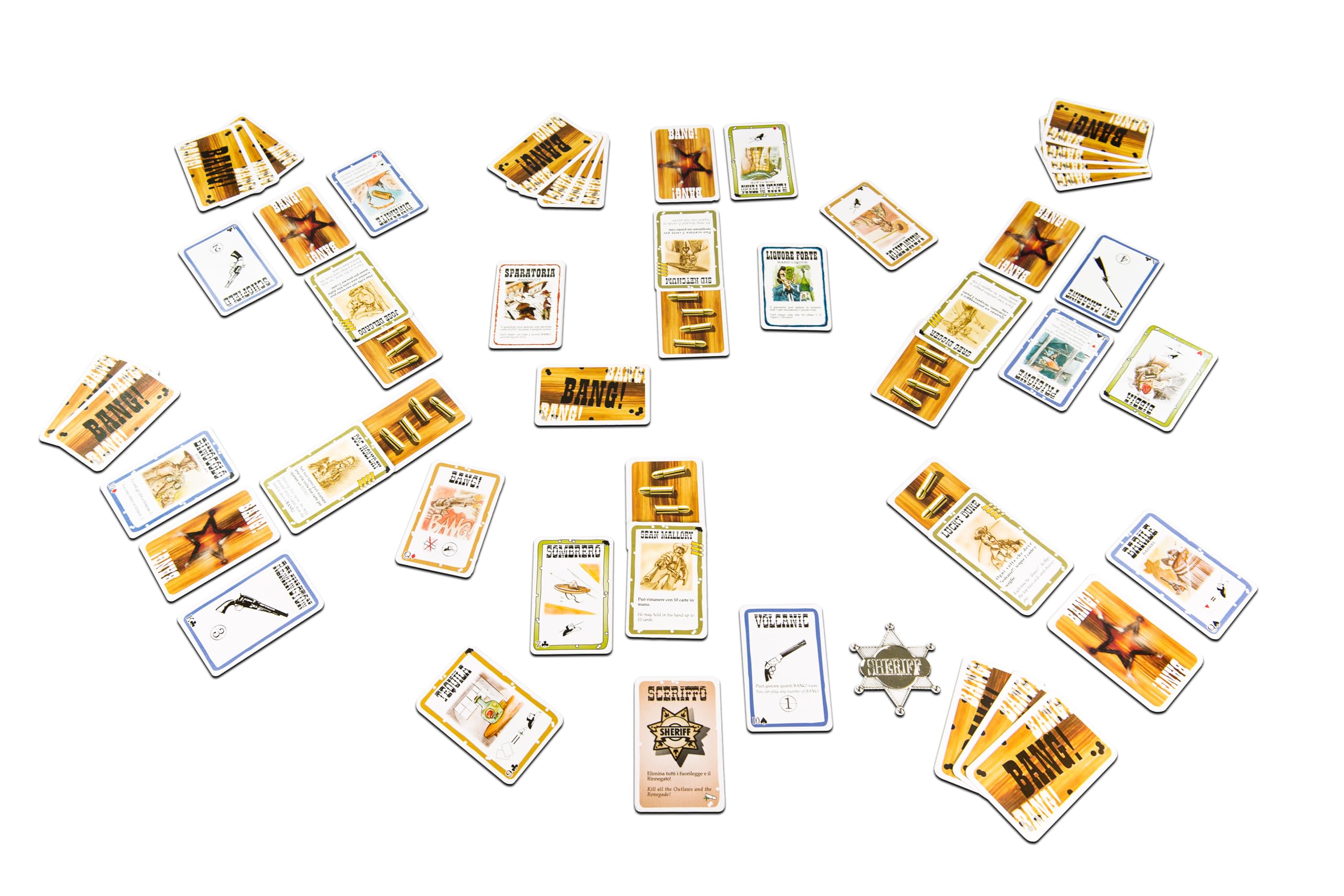 dV Giochi BANG! two blank cards for custom rules.