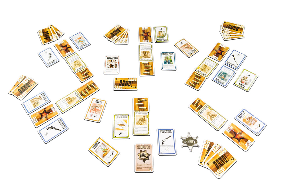 dV Giochi BANG! two blank cards for custom rules.
