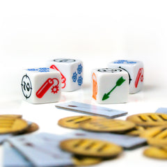 Da Vinci Bang! wild west dice table creates dramatic moments.
