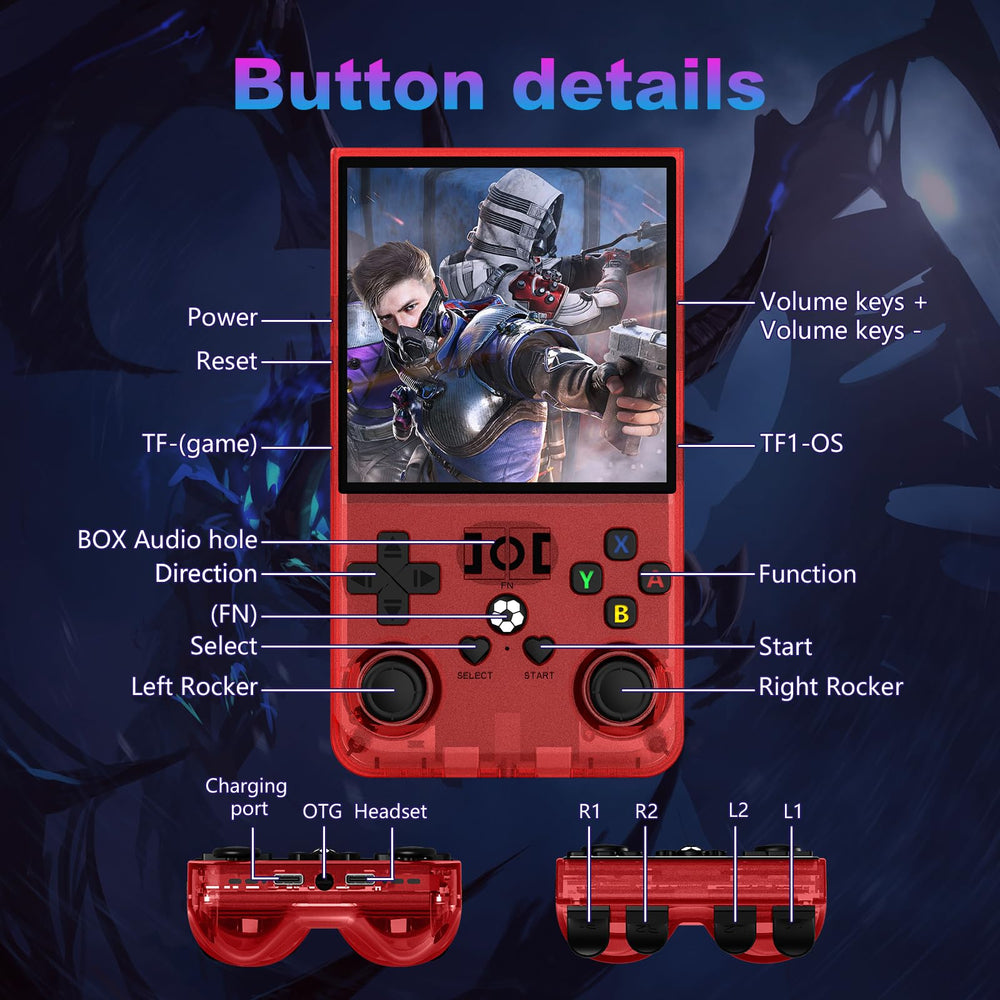 DVJQSN R36MAX battery details indicating long play sessions