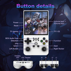 DVJQSN R36MAX dual vibration gamepad for responsive controls