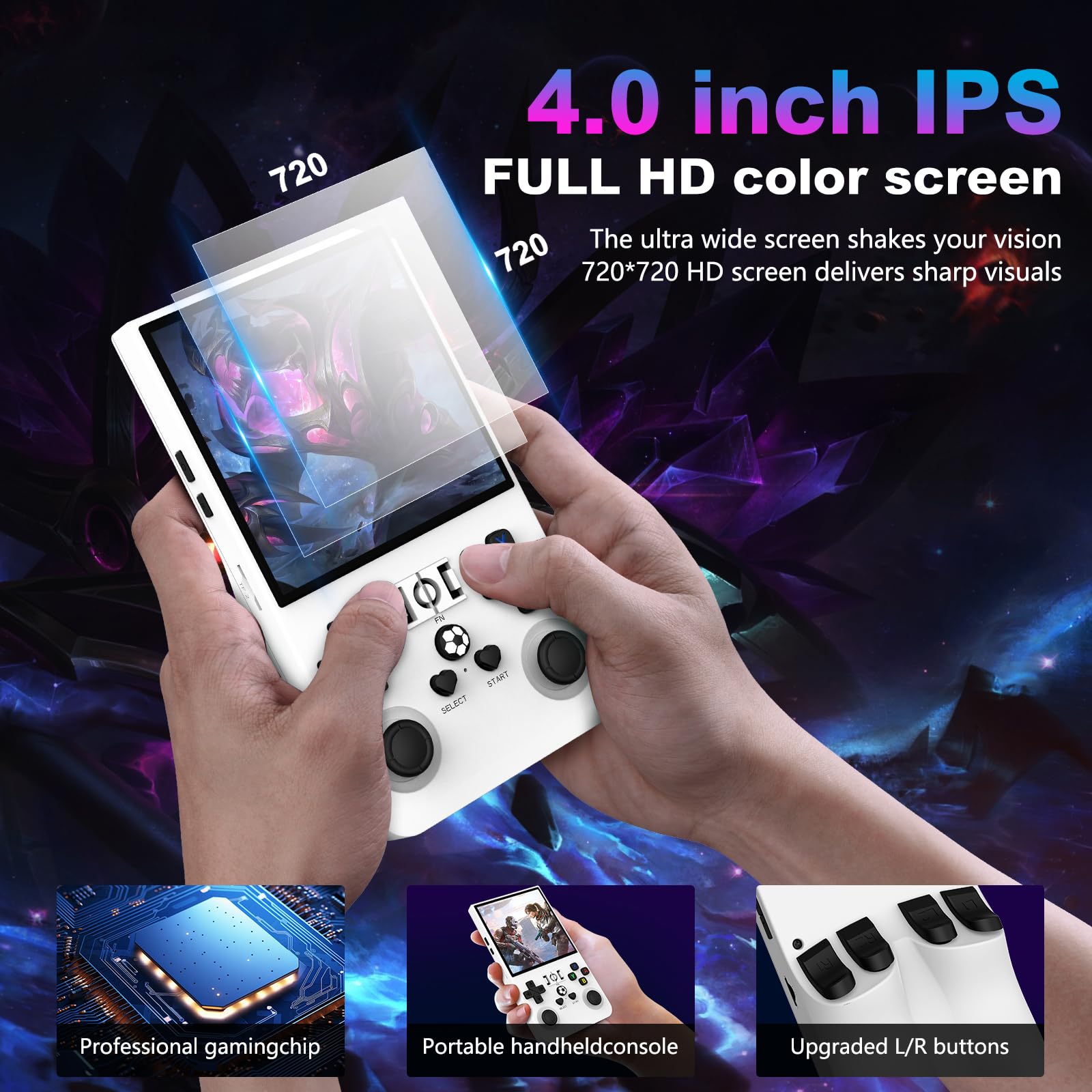 DVJQSN R36MAX side handheld grip for comfortable use