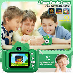 Dwfit Upgrade Selfie Kids Camera video playback mode for reliving moments.