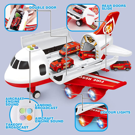 Dwi Dowellin airplane toy lights and sounds enhance active play sessions