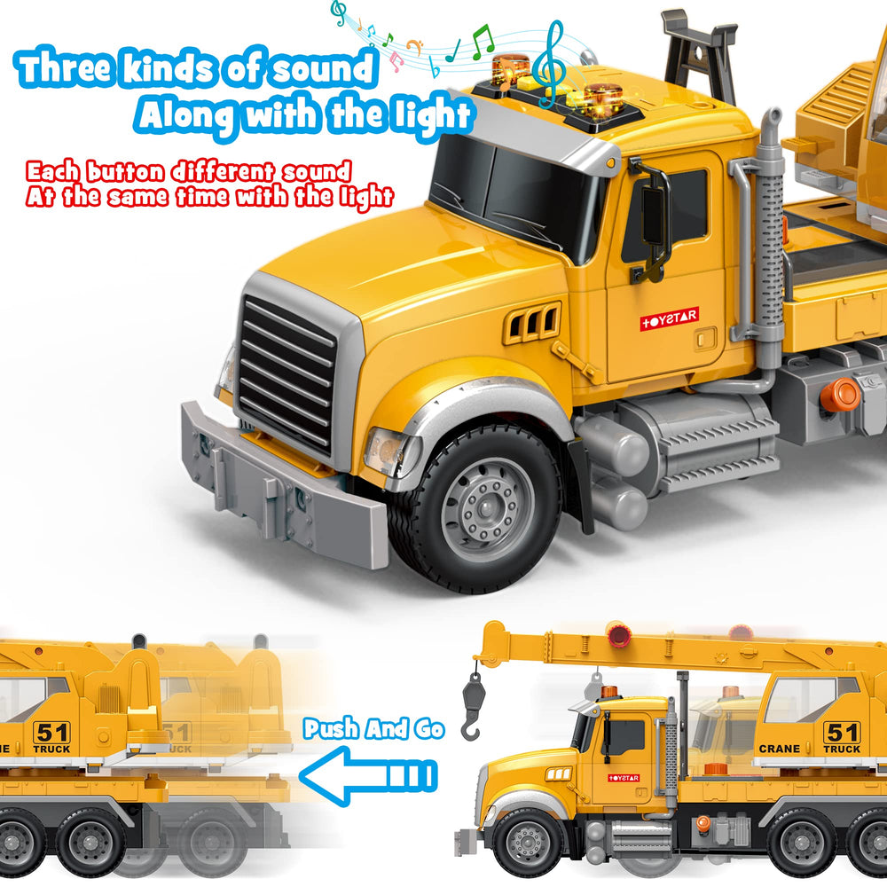 Dwi Dowellin crane truck compact size fits small hands and desks.