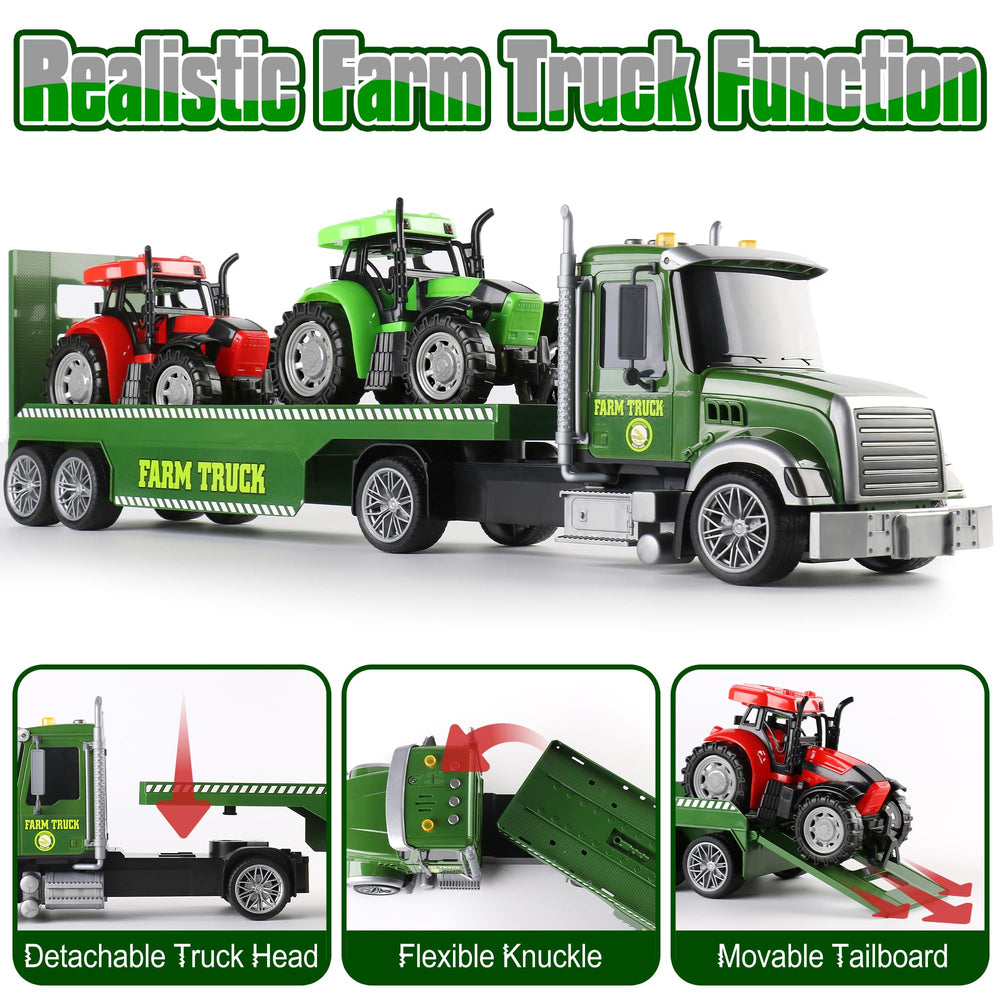 Dwi Dowellin detachable trailer for loading and unloading play.