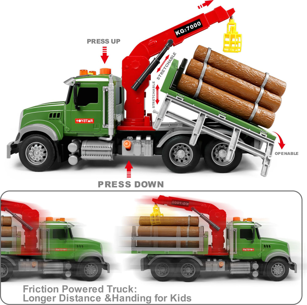 Dwi Dowellin flatbed tilts up and down to simulate loading tasks.