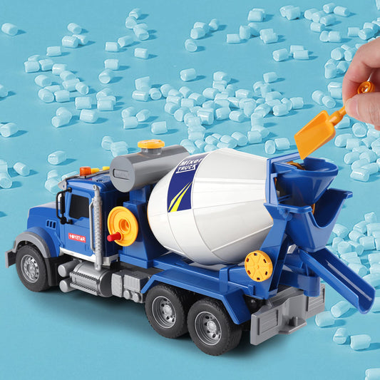 Dwi Dowellin friction-powered truck drum motion supports fine motor skills