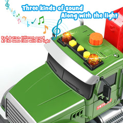 Dwi Dowellin friction-powered truck ready for fast, battery-free pretend play.