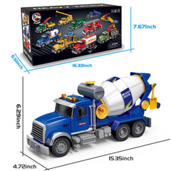Dwi Dowellin cement mixer truck enhances role-play for preschoolers