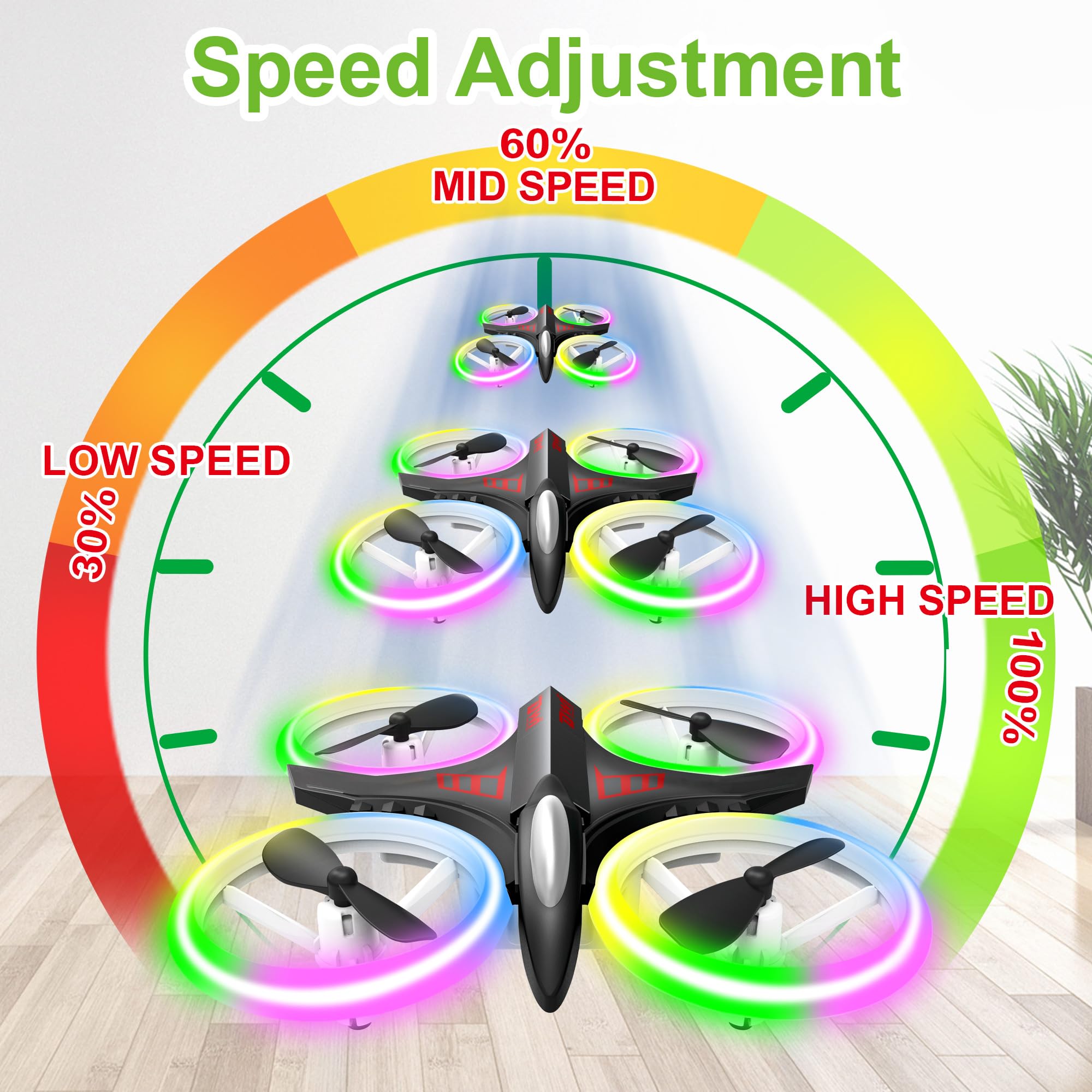 Dwi Dowellin mini drone propeller parts for quick replacements and continued play.