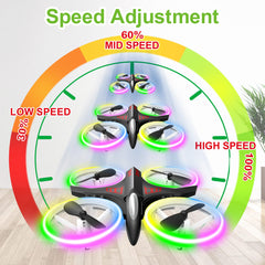 Dwi Dowellin mini drone propeller parts for quick replacements and continued play.