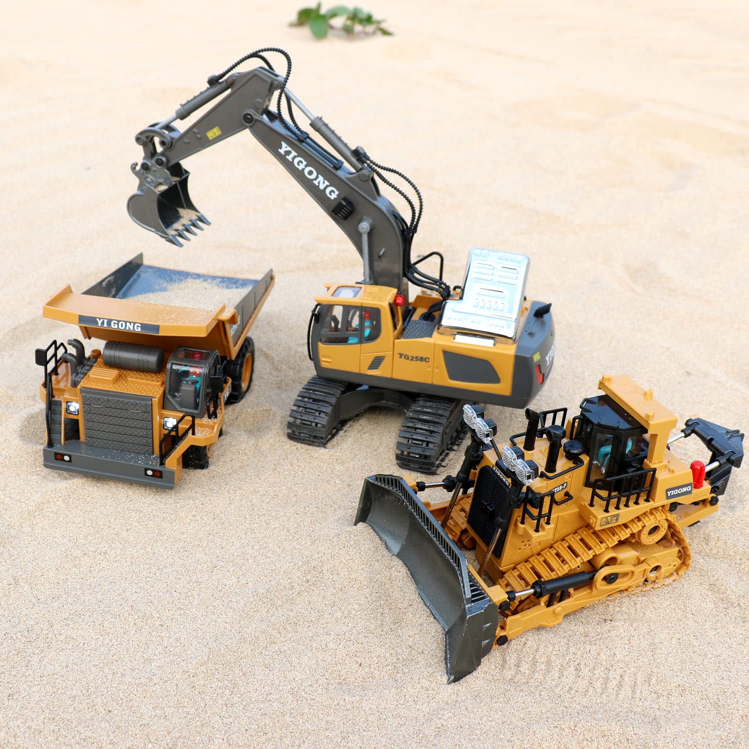 Dwi Dowellin RC bulldozer packaging box ready for gifting