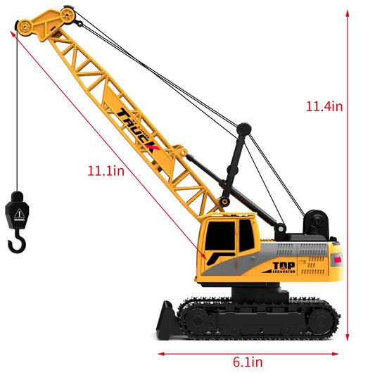 Dwi Dowellin crane cabin with 540-degree rotation for flexible construction scenarios.
