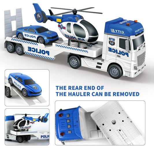 Dwi Dowellin helicopter toy with lights for pretend rescue missions