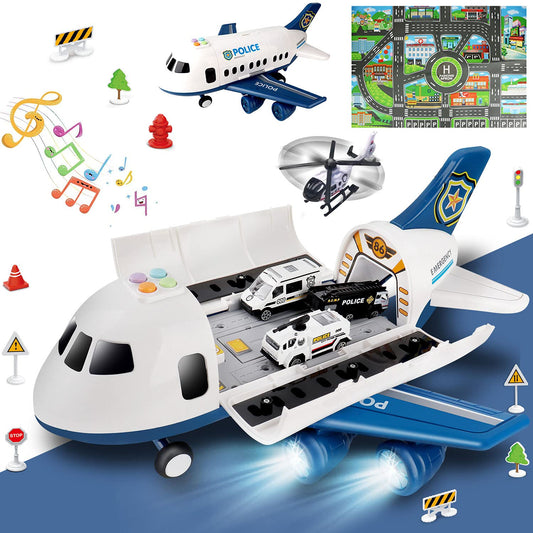 Dwi Dowellin police cars playset sparks imaginative play and coordination.