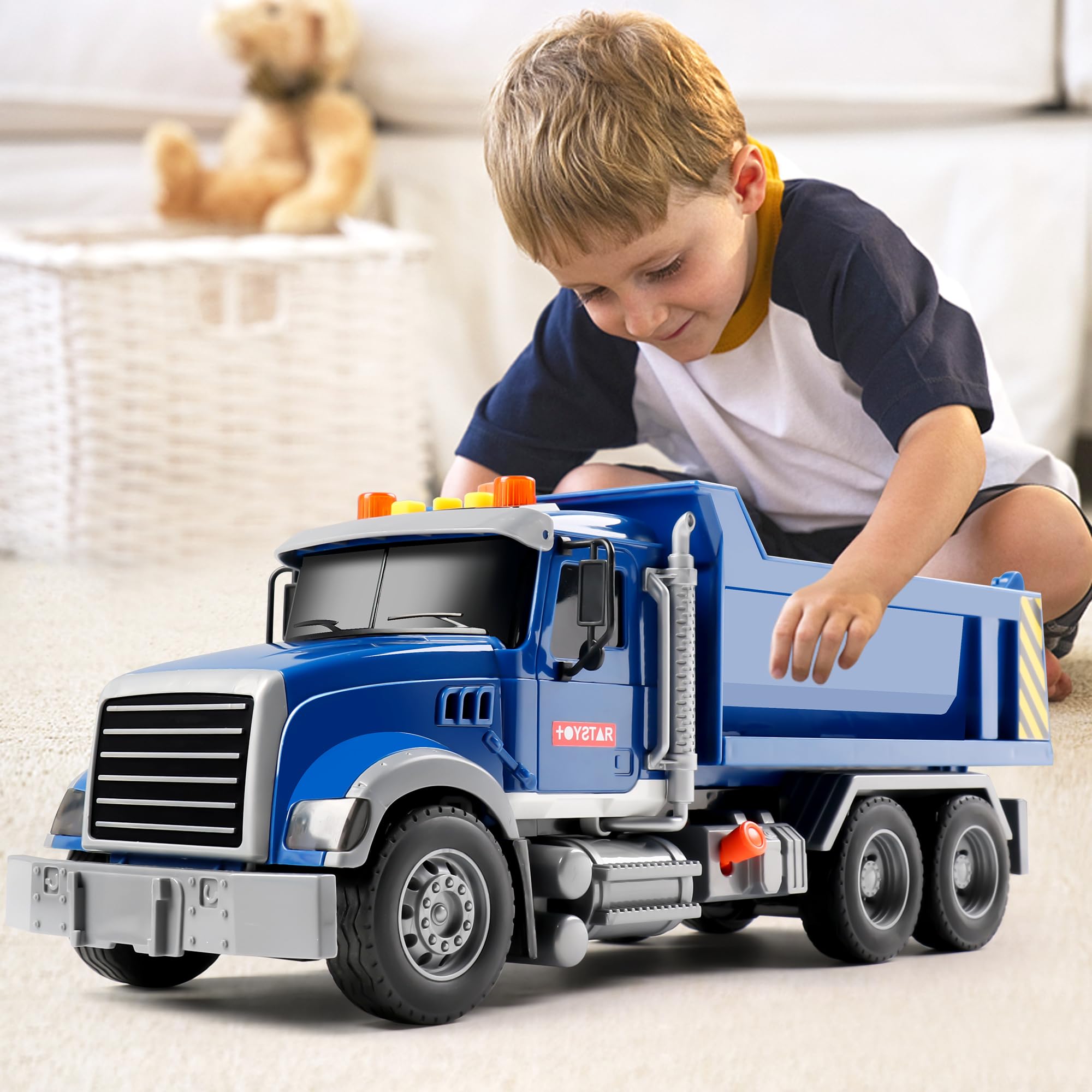 Dwi Dowellin Toddler Truck gift-box packaging ready for holiday gifting