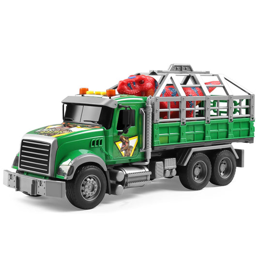 Dwi Dowellin toy truck carrier in bright colors for imaginative play and motor skills