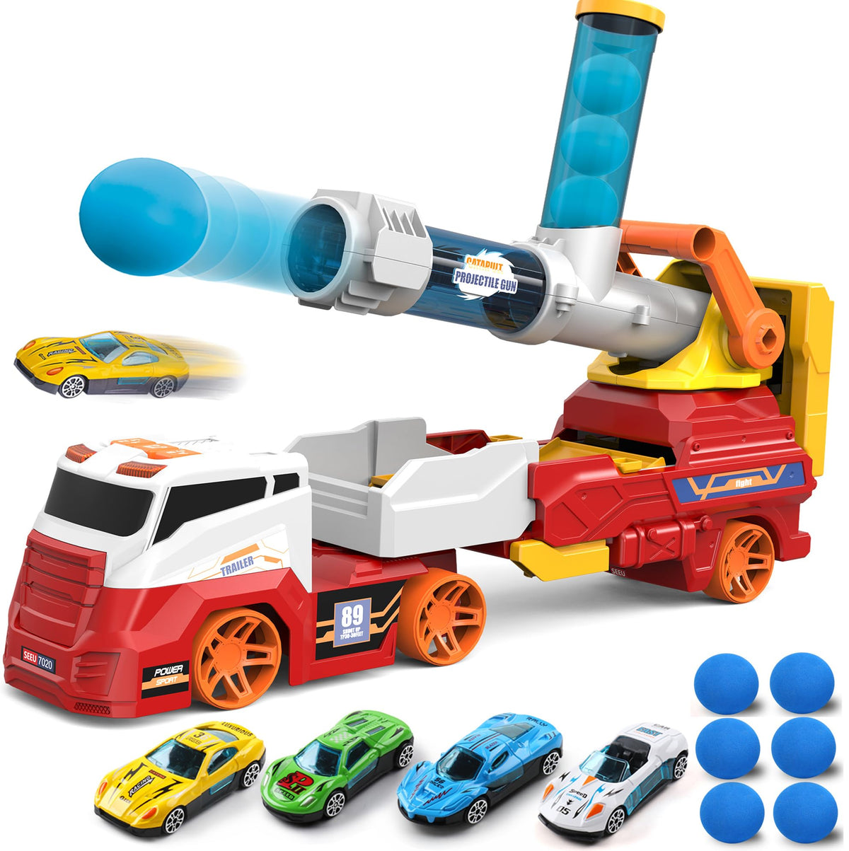 Dwi Dowellin large ejection truck for imaginative play