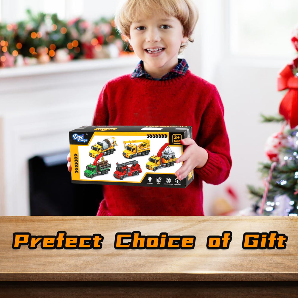 DWIRCTOYS gift-ready packaging makes a great construction-themed present.