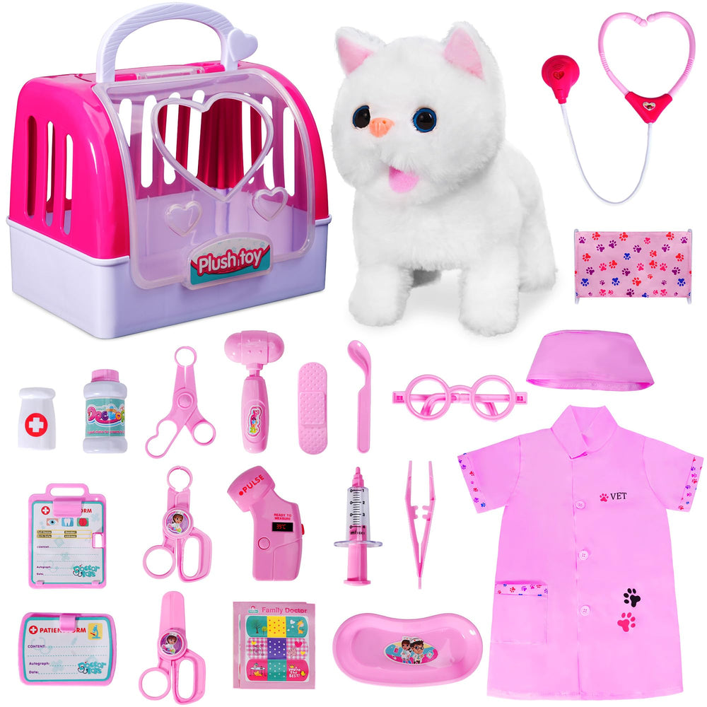 DWMTGS Doctor Kit stethoscope heartbeat lets kids imagine hearing heartbeats during play