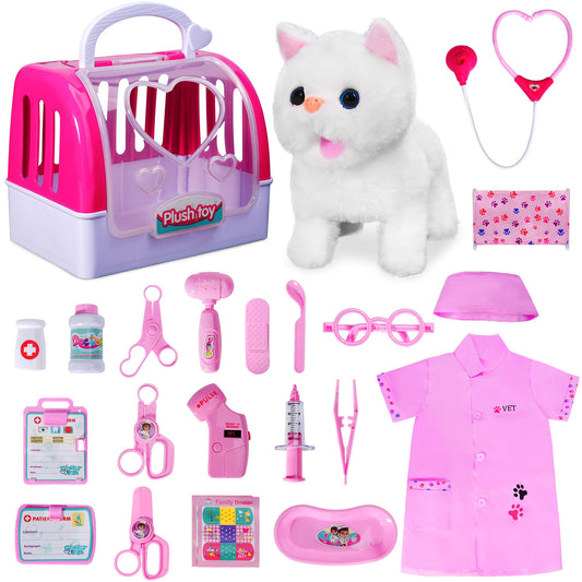 DWMTGS Doctor Kit stethoscope heartbeat lets kids imagine hearing heartbeats during play
