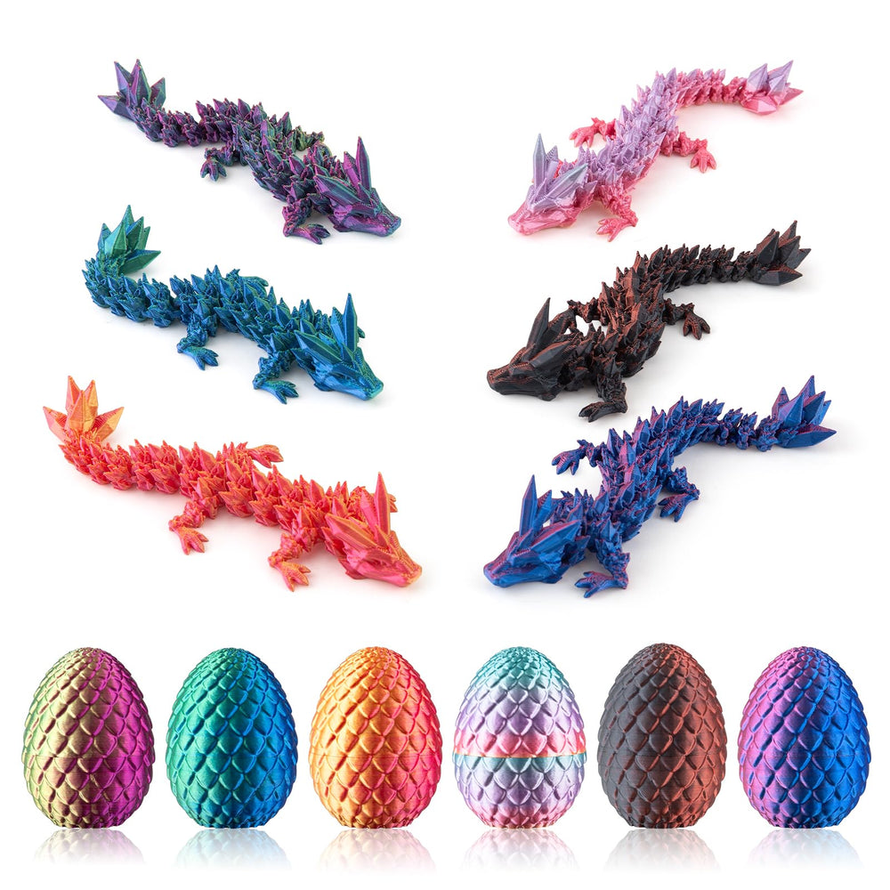 Dxldfks 3D dragon egg assembly for a compact desk decoration