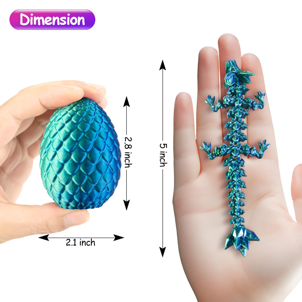 Dxldfks articulated dragon figure with movable joints for dynamic display