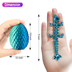 Dxldfks articulated dragon figure with movable joints for dynamic display
