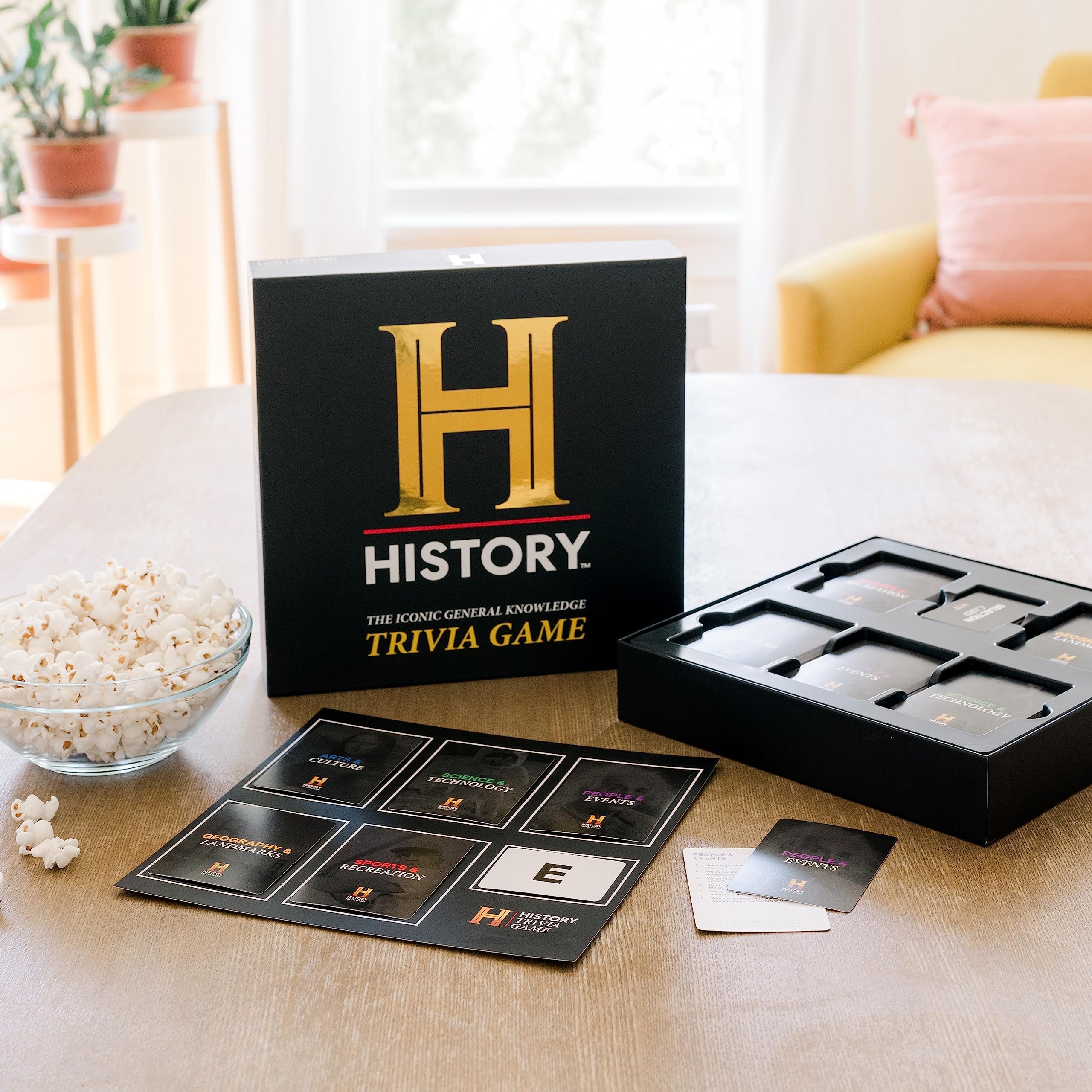 DYCE History Channel Trivia Game gift packaging ready for holiday gifting