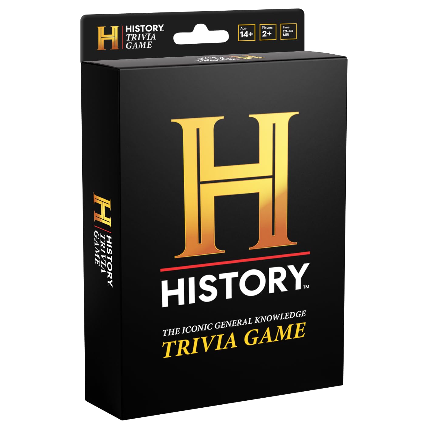 DYCE History Trivia Travel Edition pack shot shows compact travel design for on-the-go play.