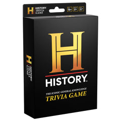 DYCE History Trivia Travel Edition pack shot shows compact travel design for on-the-go play.