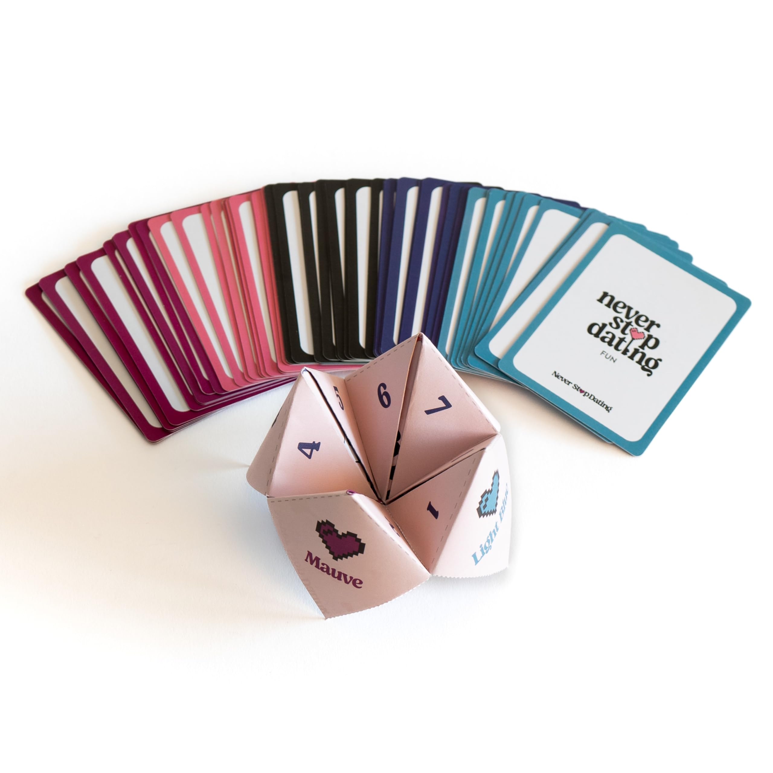 DYCE Never Stop Dating gift packaging makes a thoughtful romantic surprise.