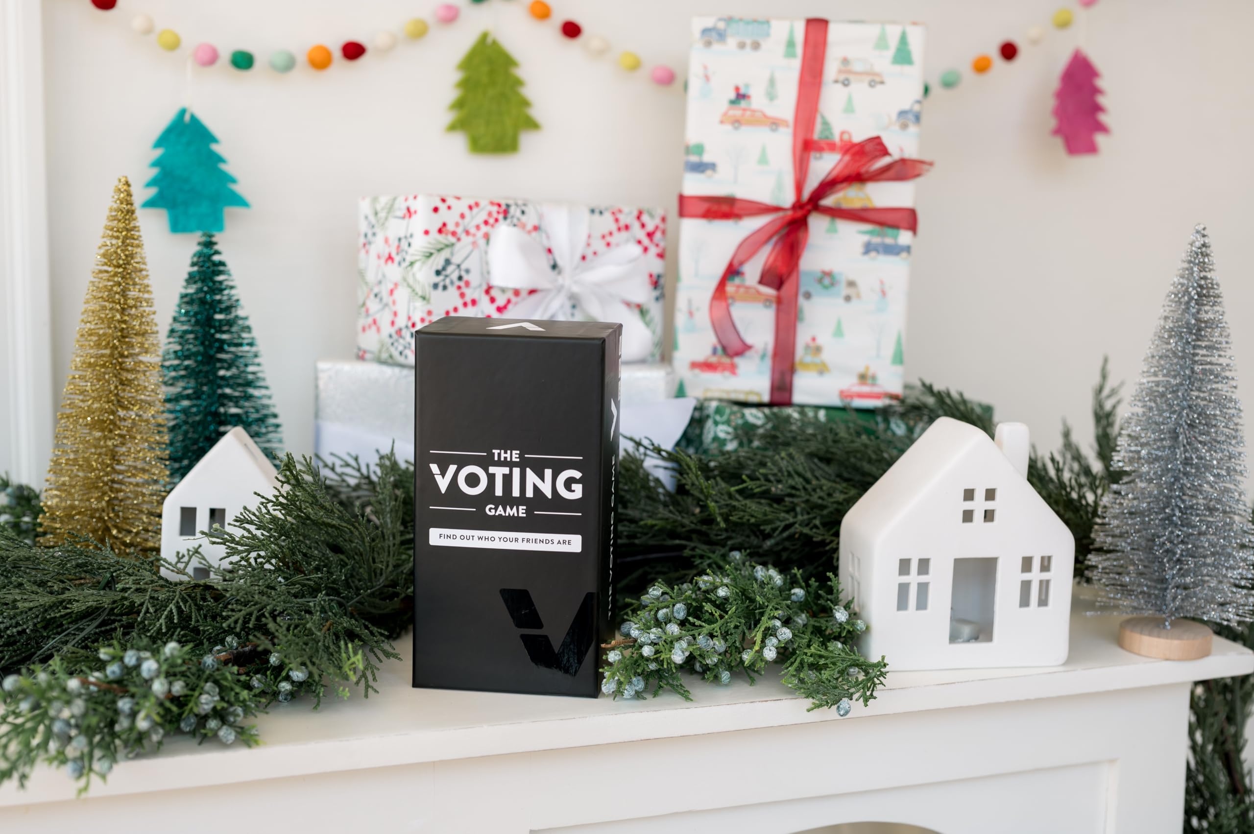 DYCE voting cards deck displayed for playful confessions and conversations.