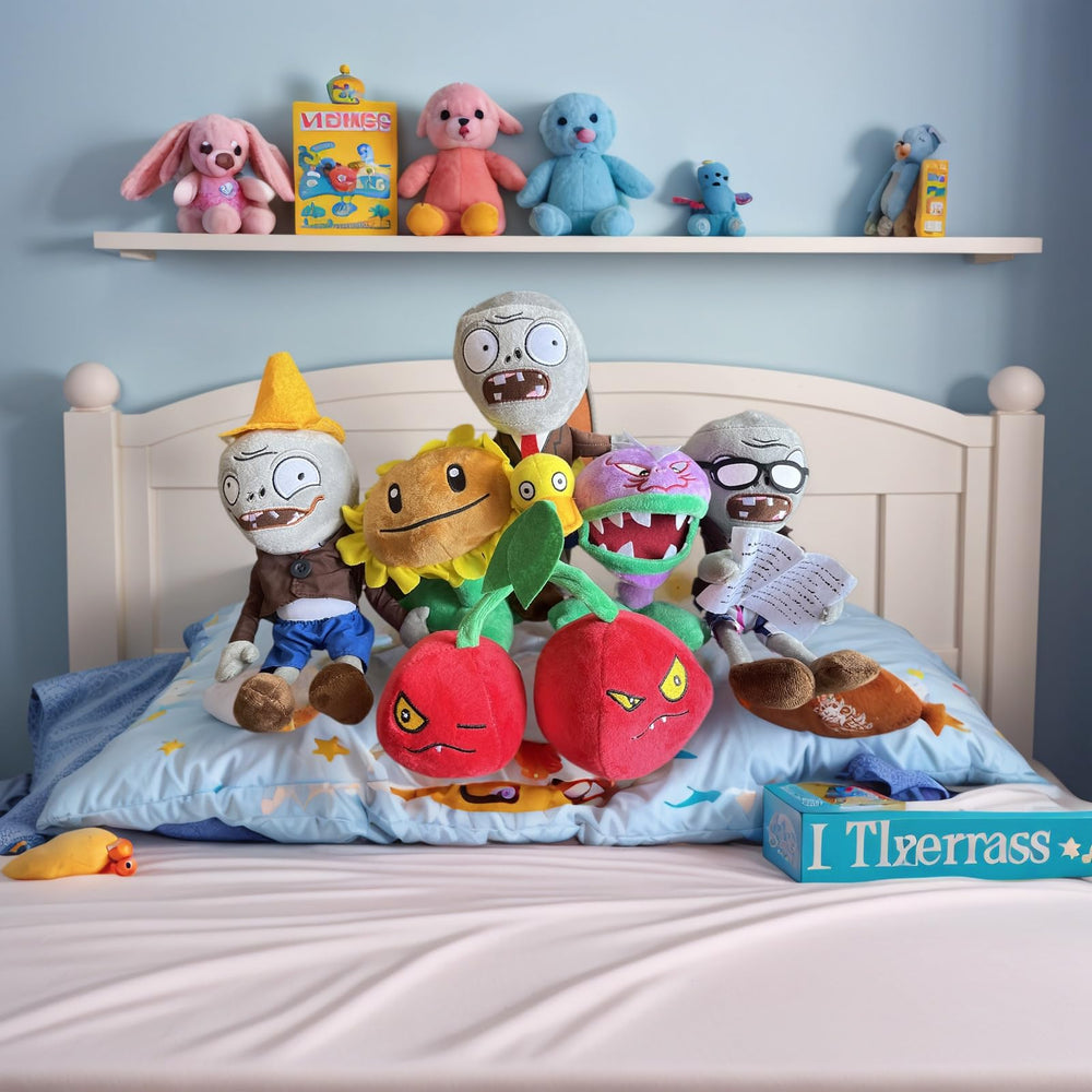 Dyharnsty PVZ Chomper Plant plush eight inches, soft and cozy.