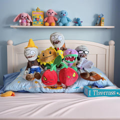 Dyharnsty PVZ Chomper Plant plush eight inches, soft and cozy.