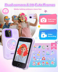 Dylanto Kids Phone with MP3/MP4 players for offline entertainment