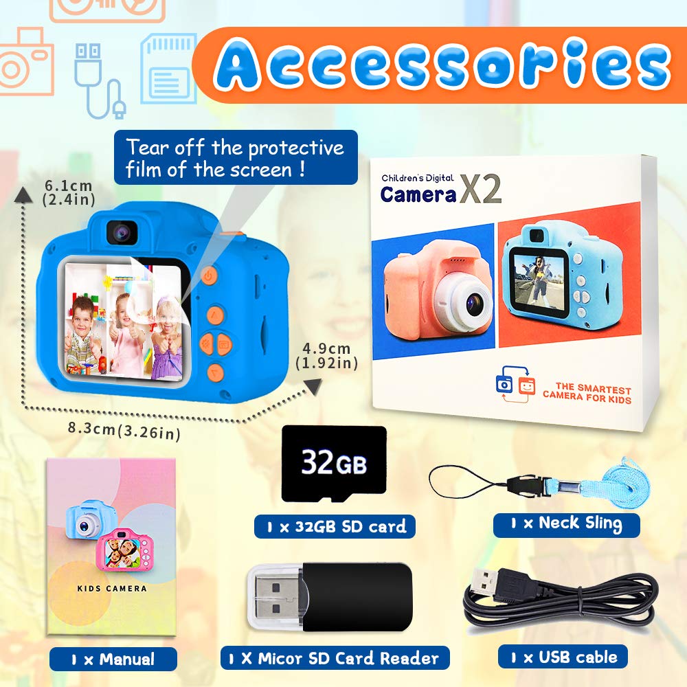 Dylanto Upgrade Kids Selfie Camera family-friendly gift idea for everyday moments.