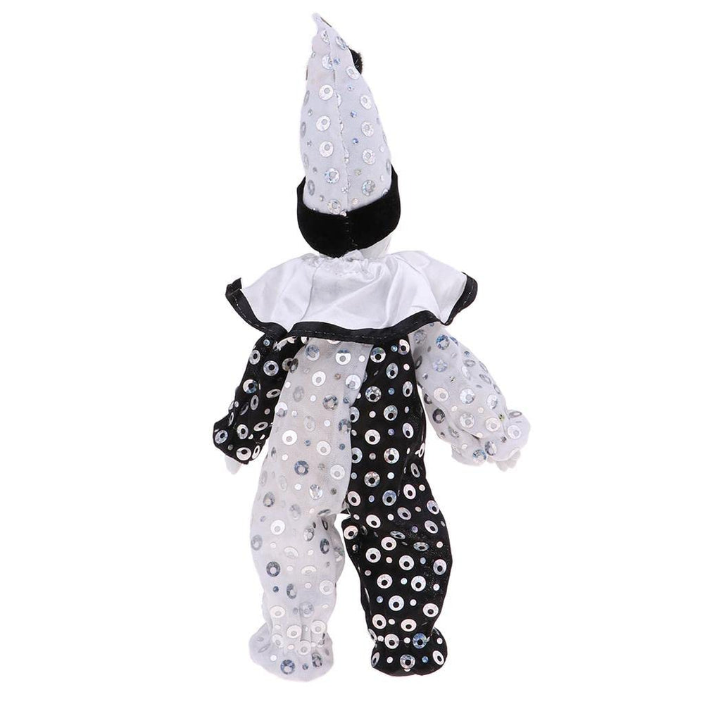 DYNWAVE clown doll 23 cm tall fits mantels and desks