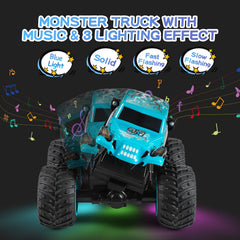 DYODYORC all-terrain monster truck grip on grass and sand ready for outdoor adventures